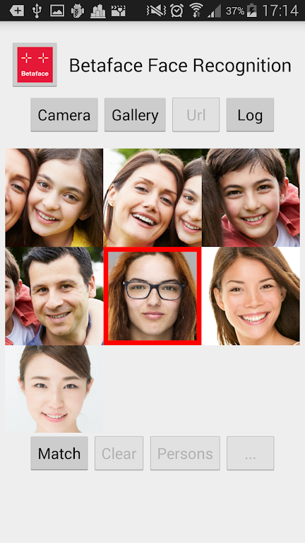 Betaface Face Recognition স্ক্রিনশট 0