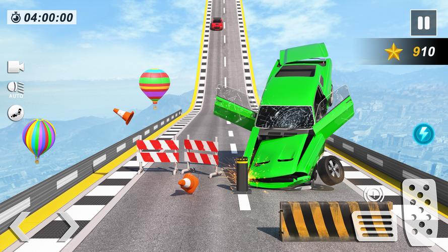 Car Crash Games Mega Car Games Schermafbeelding 1