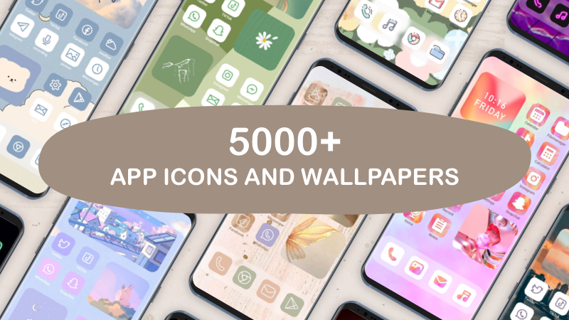 Schermata Themepack – App Icons, Widgets Mod 0