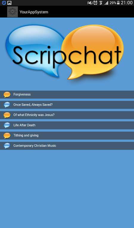 Scripchat স্ক্রিনশট 1