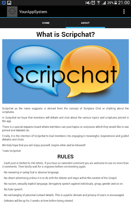 Scripchat স্ক্রিনশট 3