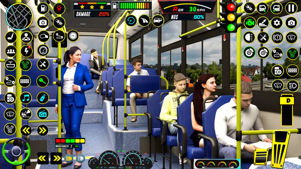 Bus Simulator Travel Bus Games Ảnh chụp màn hình 2
