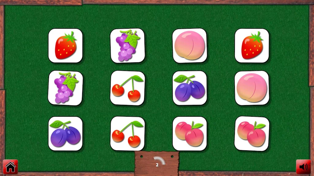 Concentration Memory Match Brain Game ภาพหน้าจอ 1