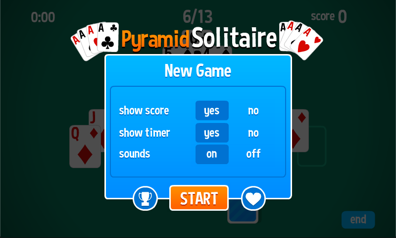 Pyramid Solitaire HD card game應用截圖第0張