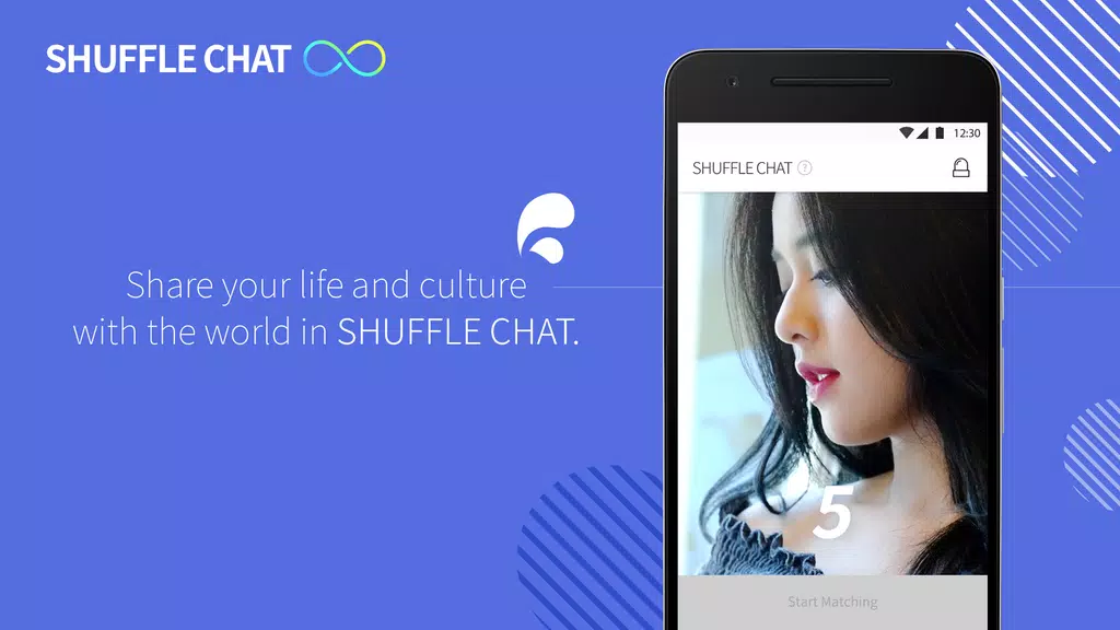 Shuffle Chat - Chat with global friends स्क्रीनशॉट 2