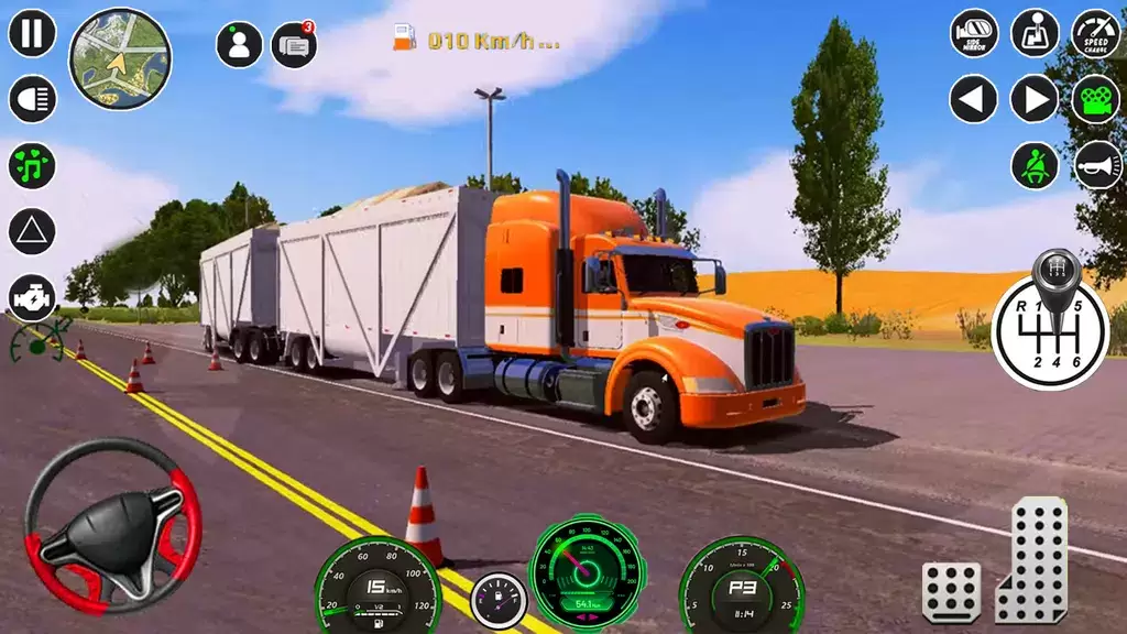 Schermata American Cargo City Driving 3D 1