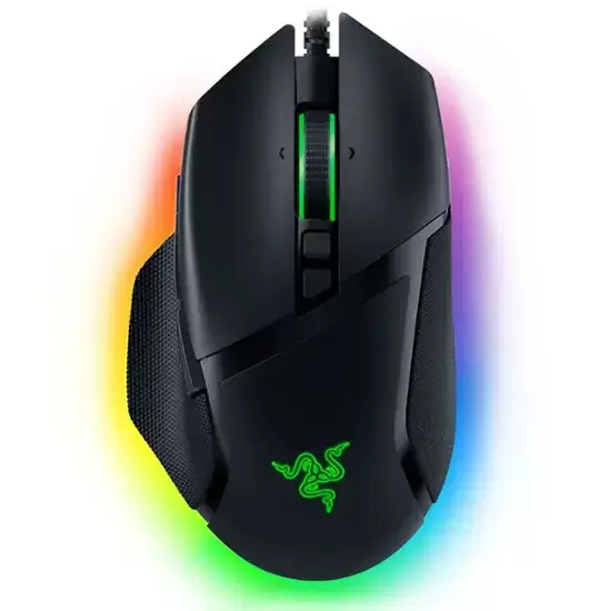 Razer - Mouse de jogos ópticos com fio Basilisk V3 com iluminação Chroma RBG - Wired - Black