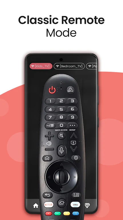 Remote Control for LG Smart TV Schermafbeelding 0