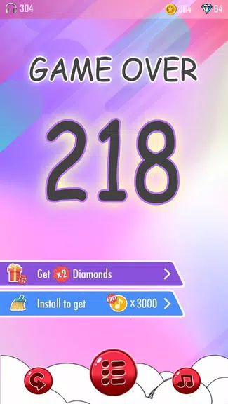 Toca Piano Tiles Game স্ক্রিনশট 2