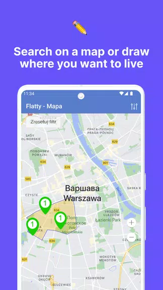 Flatty - rent or buy apartment Скриншот 2