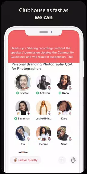 Clubhouse Drop-in audio chat android Guide Screenshot 3