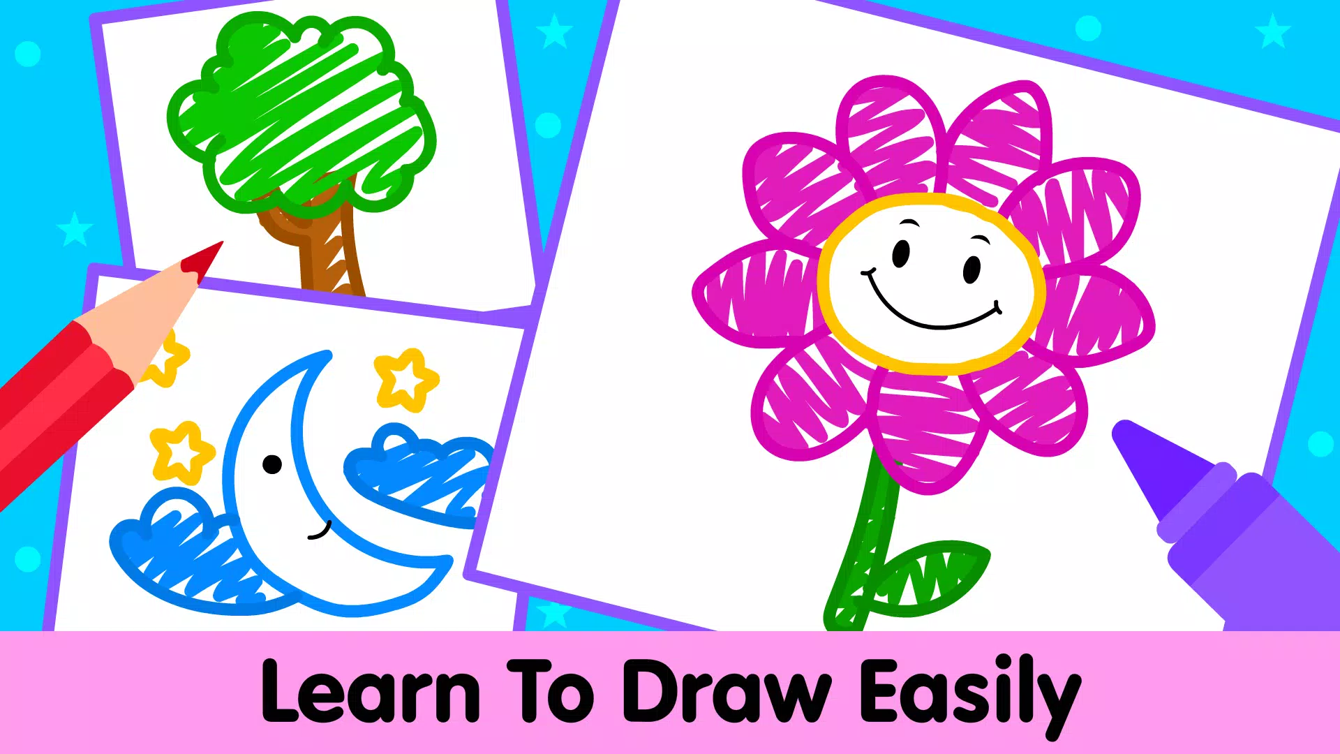 Kids Drawing & Painting Games ภาพหน้าจอ 1