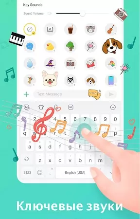 Facemoji Emoji KeyboardDIY Emoji Keyboard Theme Schermafbeelding 2