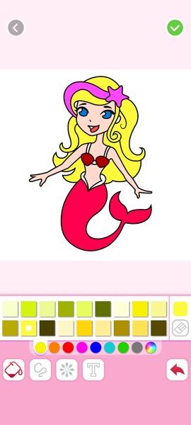 Mermaids Coloring應用截圖第3張