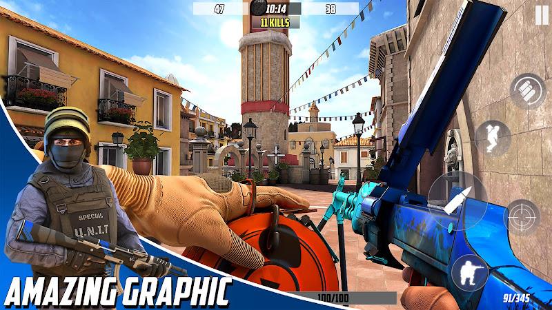 Hazmob: FPS Gun Shooting Games Capture d'écran 3