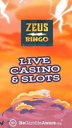 Zeus Bingo: Play Bingo & Slots Tangkapan skrin 0