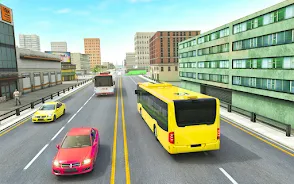 Bus Driving Sim- 3D Bus Games ภาพหน้าจอ 3