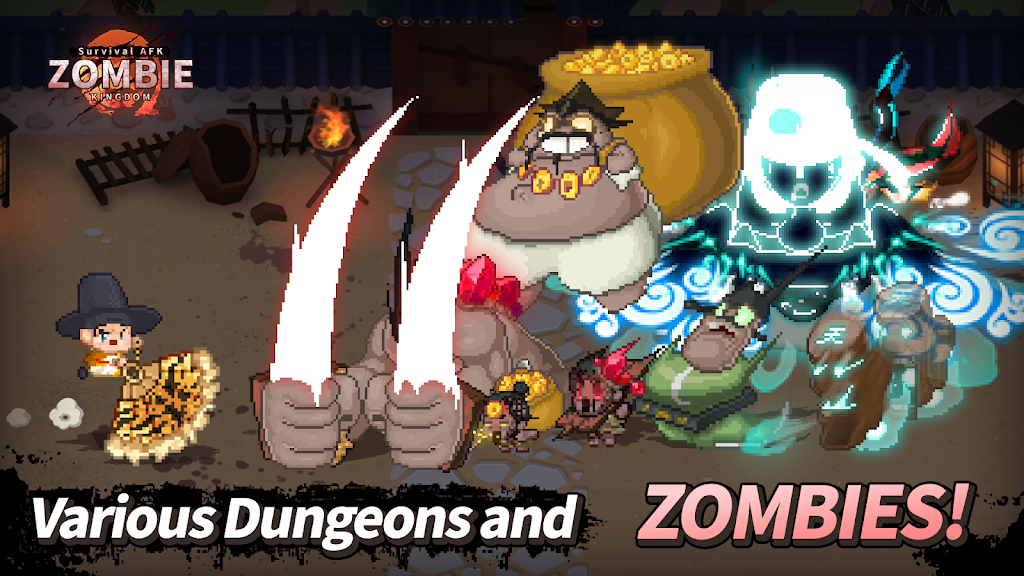 ZOMBIE Kingdom : Idle RPG Capture d'écran 2