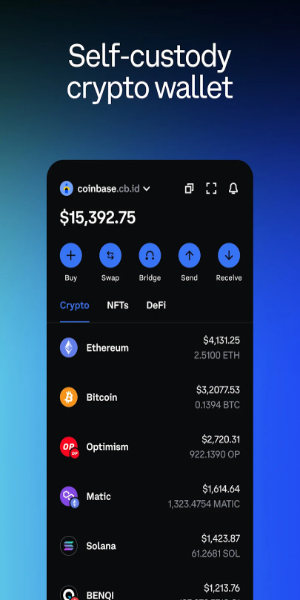 Coinbase Wallet ภาพหน้าจอ 1