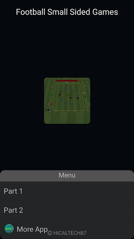 Football Small Sided Games ဖန်သားပြင်ဓာတ်ပုံ 0