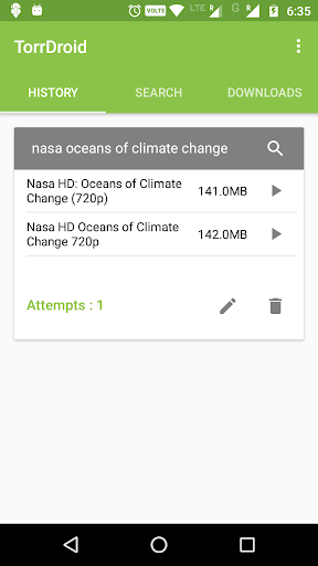 TorrDroid - Torrent Downloader Captura de pantalla 2