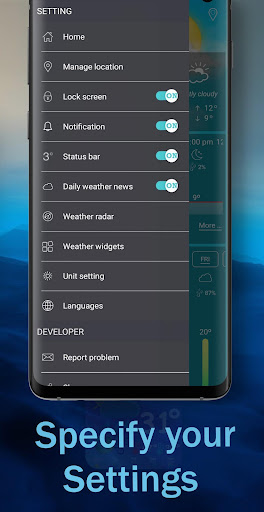 Weather and Radar Live Capture d'écran 2