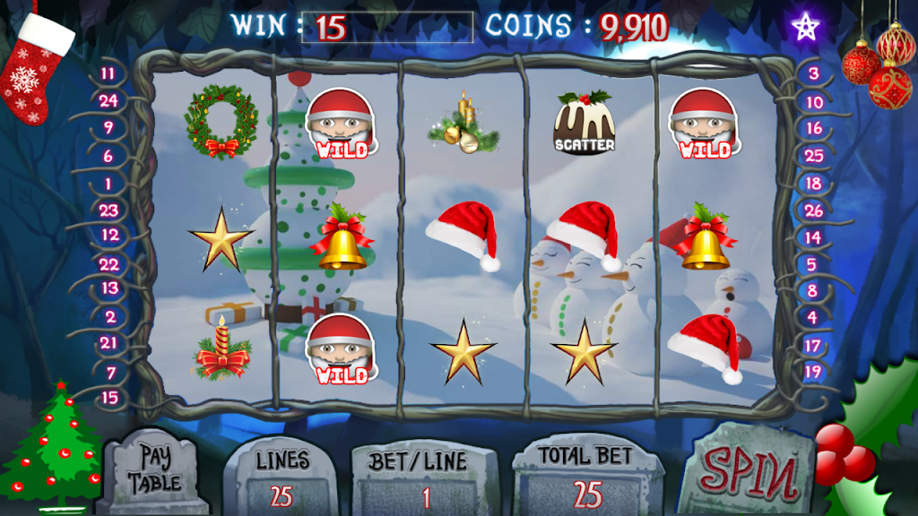 Christmas Jackpot : Real Casino Slot Master 777应用截图第2张