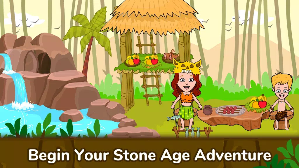 Caveman Games World for Kids Screenshot 2