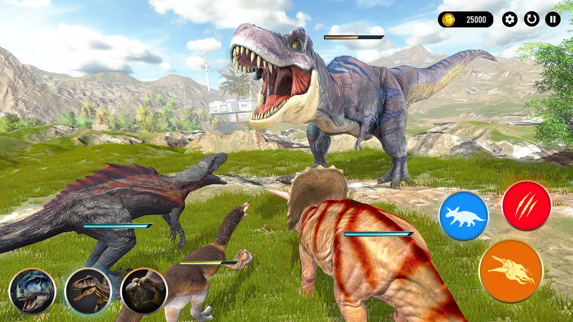 Real Dinosaur Simulator Games スクリーンショット 0