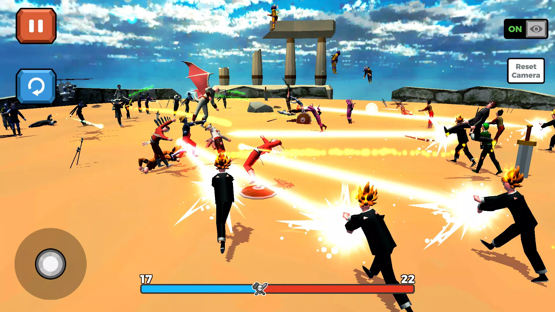 Very Tactical Ragdoll Battle Tangkapan skrin 1