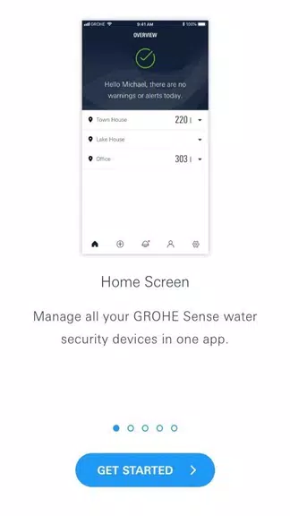 GROHE Sense Captura de tela 0