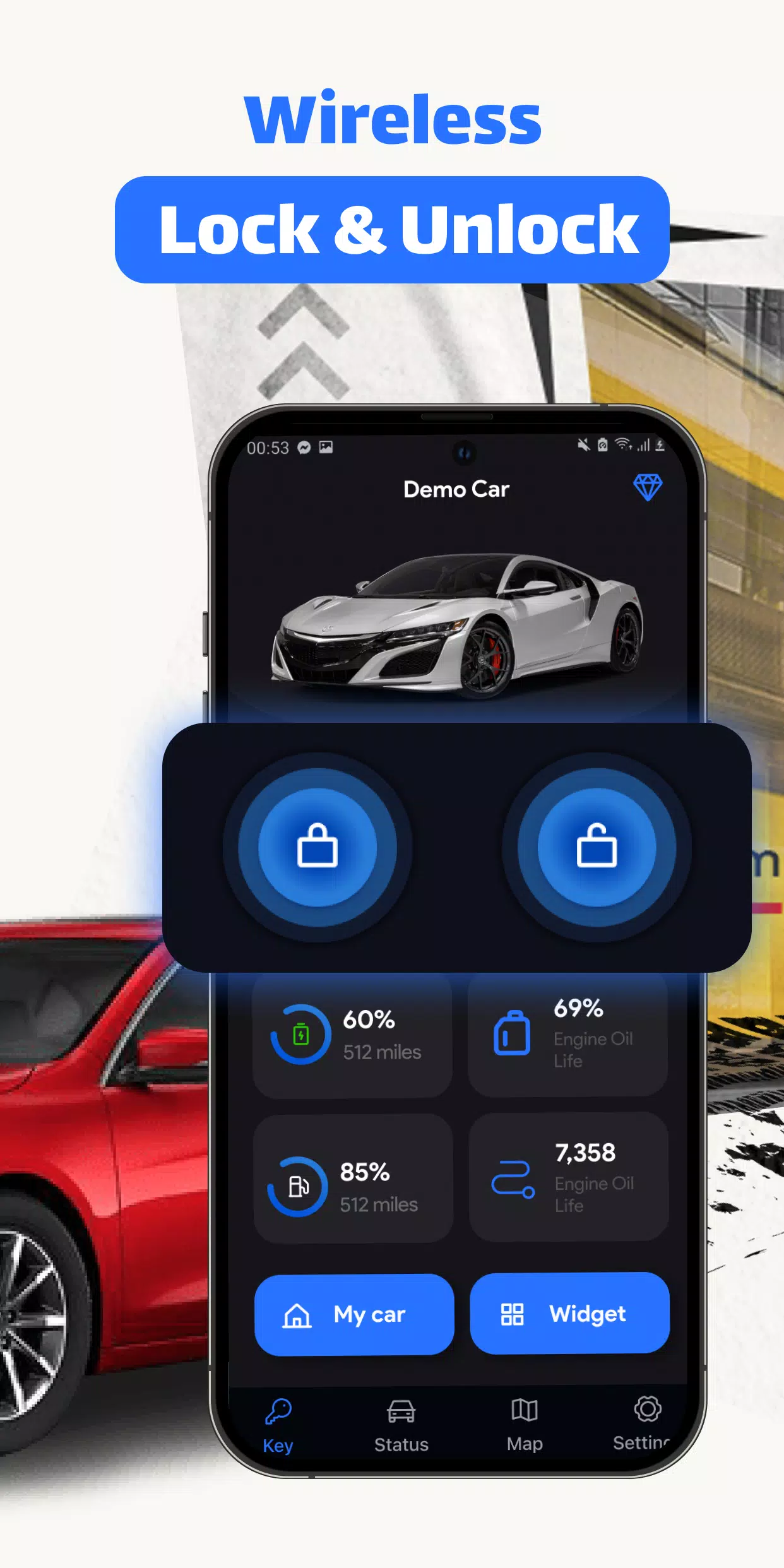 Car Key: Smart Car Remote Lock Captura de tela 1