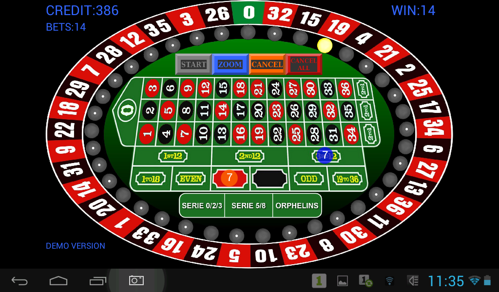 Round Roulette Demo应用截图第1张