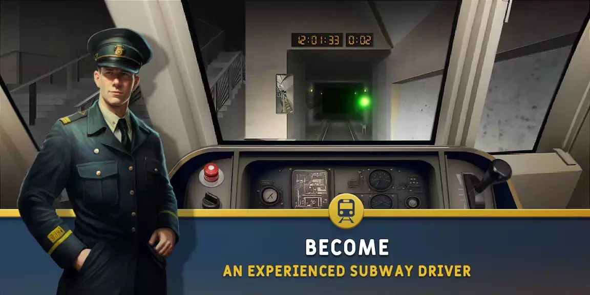 Train Simulator: subway, metro Captura de tela 2