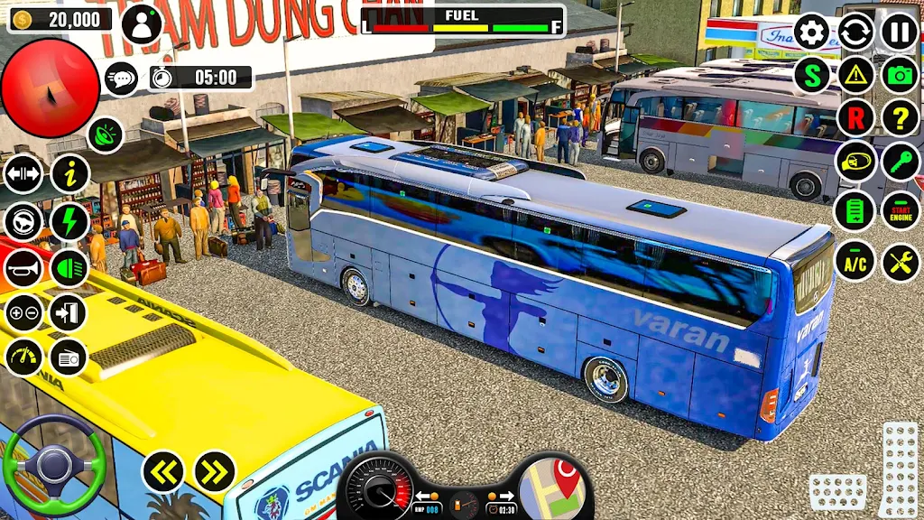 Coach Bus Driving 3D Bus Game Schermafbeelding 0