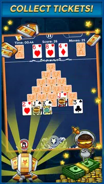 Pyramid Solitaire - Make Money 스크린샷 1