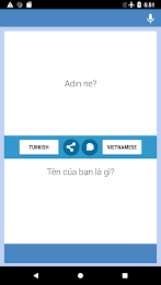 Turkish-Vietnamese Translator Captura de tela 1