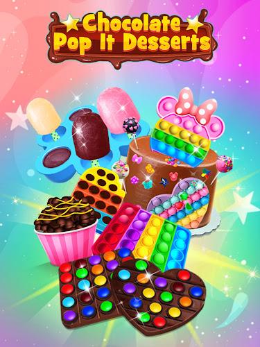 Chocolate Pop It Desserts スクリーンショット 0