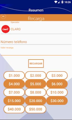 Fullmovil Recargas Zrzut ekranu 3