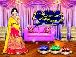 Indian Wedding Princess Salon Captura de tela 0