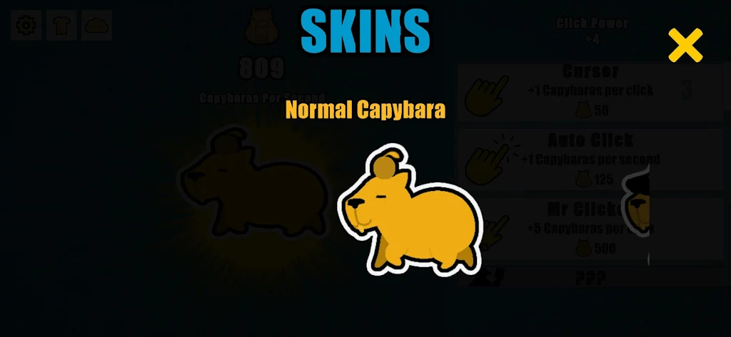 Capybara Clicker Capture d'écran 2