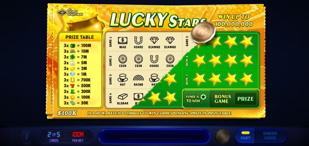 Vegas Lottery Scratchers Zrzut ekranu 0