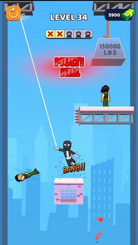 Assassin Ninja Fighting Game Ảnh chụp màn hình 0