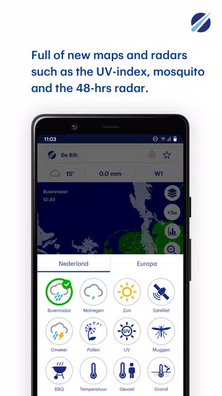 Buienradar - weer ภาพหน้าจอ 2