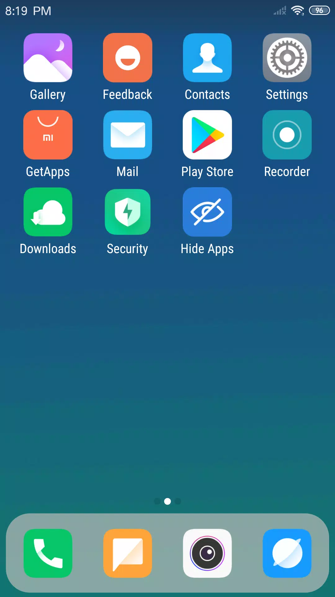 X Launcher ဖန်သားပြင်ဓာတ်ပုံ 0