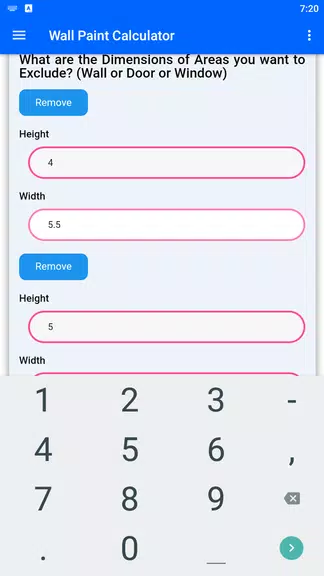 Wall Paint Calculator স্ক্রিনশট 3