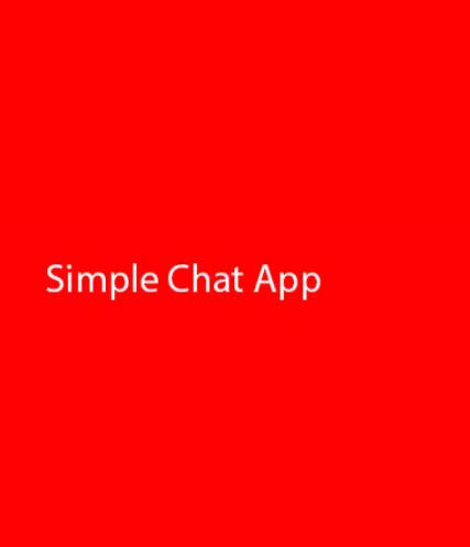 Simple Chat App Schermafbeelding 2