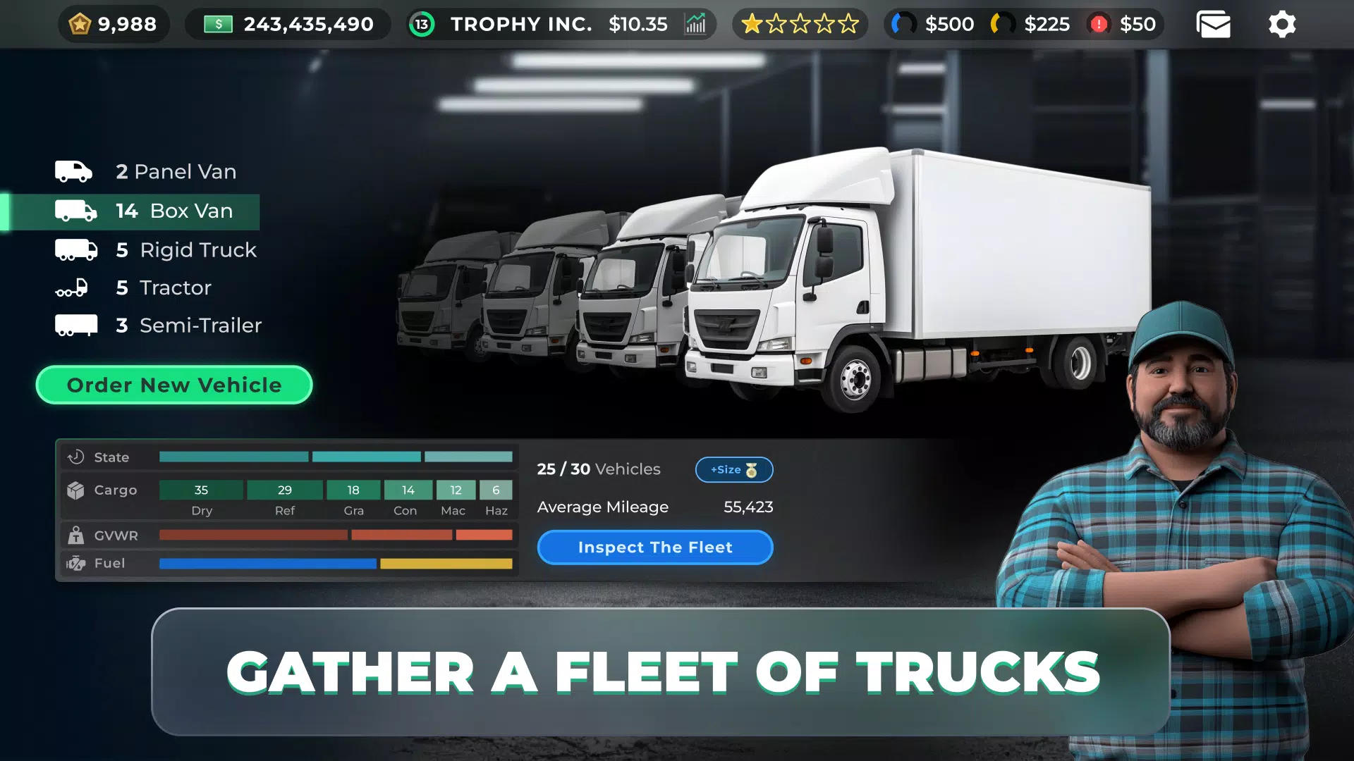 Truck Manager Captura de pantalla 1