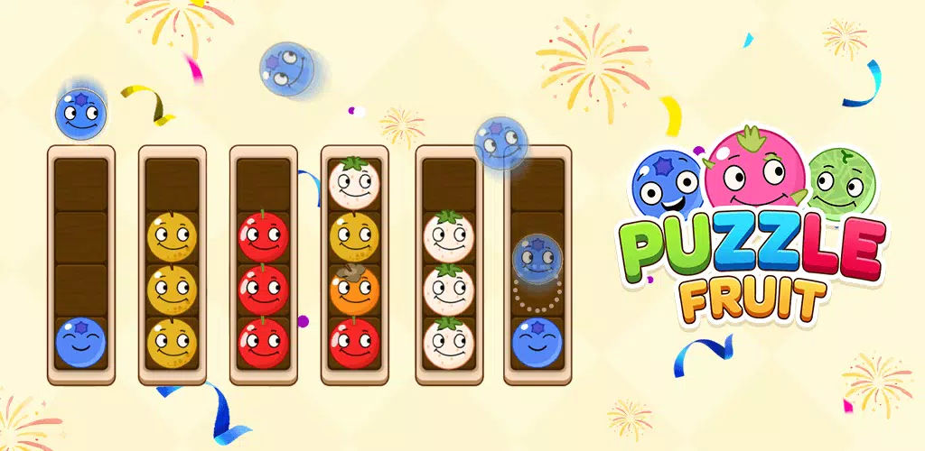 Fruit Puzzle: Color Puz Game ဖန်သားပြင်ဓာတ်ပုံ 0