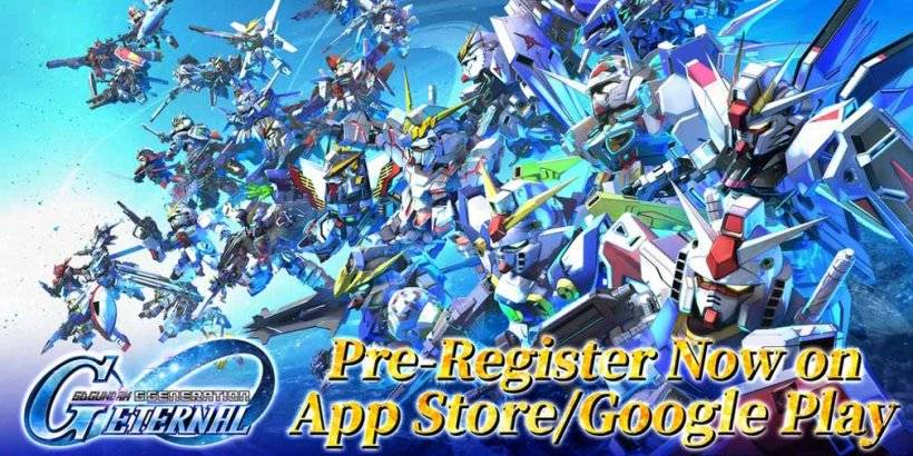 ลงทะเบียนล่วงหน้าตอนนี้: รวบรวมชุดมือถือจาก 70 Gundam ชื่อใน SD Gundam G Generation Eternal